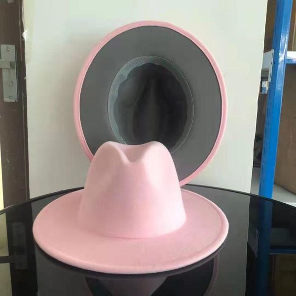 stingy brim hats pink two toned fedoras for men blue red bottom felt hat jazz bowler perfomance, Blue;gray
stingy brim hats pink two toned fedoras for men blue red bottom felt hat jazz bowler perfomance, Blue;gray