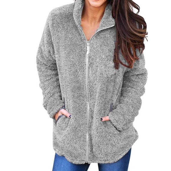 women's hoodies & sweatshirts women casual faux fur coat female 2021 autumn winter elegant loose warm soft outwear ladies zipper fleece, Black
women's hoodies & sweatshirts women casual faux fur coat female 2021 autumn winter elegant loose warm soft outwear ladies zipper fleece, Black