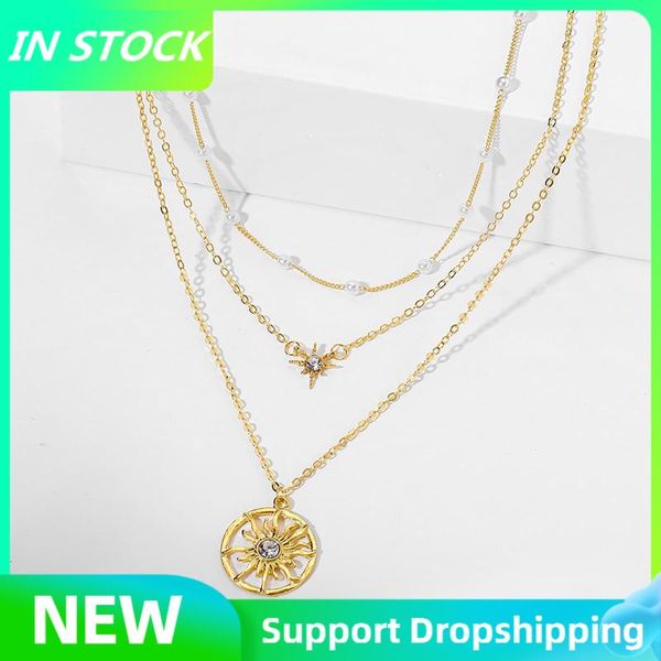 chokers fashion turkish multilayer necklaces party jewelry s imple temperament, fresh and lovely pearl sun multi-layer necklace, Golden;silver
chokers fashion turkish multilayer necklaces party jewelry s imple temperament, fresh and lovely pearl sun multi-layer necklace, Golden;silver
