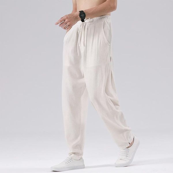 men's pants chinese style 2021 summer lightweight casual wide leg breathable comfortable loose cotton linen trousers size m-5xl, Black
men's pants chinese style 2021 summer lightweight casual wide leg breathable comfortable loose cotton linen trousers size m-5xl, Black