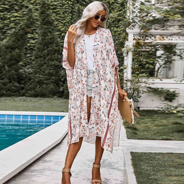 women's swimwear smock year summer long print half sleeve casual loose beach skirt sunscreen cardigan swimsuit girl, White;black
women's swimwear smock year summer long print half sleeve casual loose beach skirt sunscreen cardigan swimsuit girl, White;black