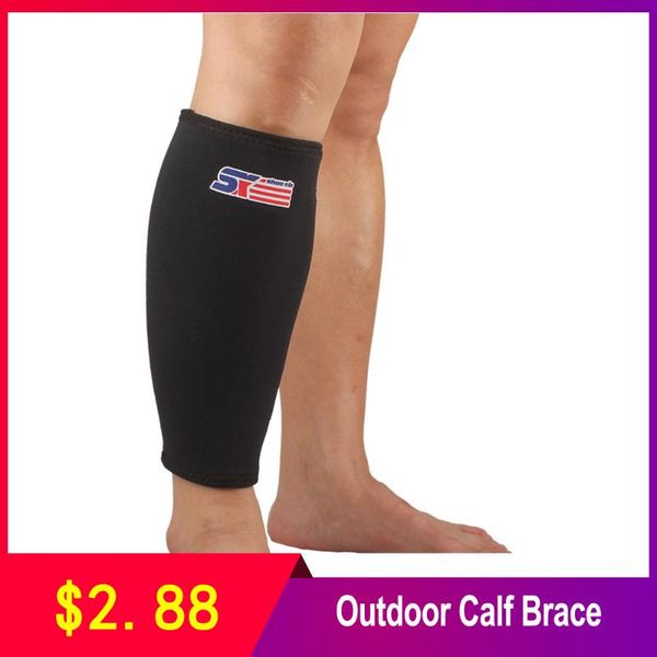 outdoor sports calf brace sport stretch support protector wrap shin running bandage leg sleeve compression elbow & knee pads, Black;gray
outdoor sports calf brace sport stretch support protector wrap shin running bandage leg sleeve compression elbow & knee pads, Black;gray