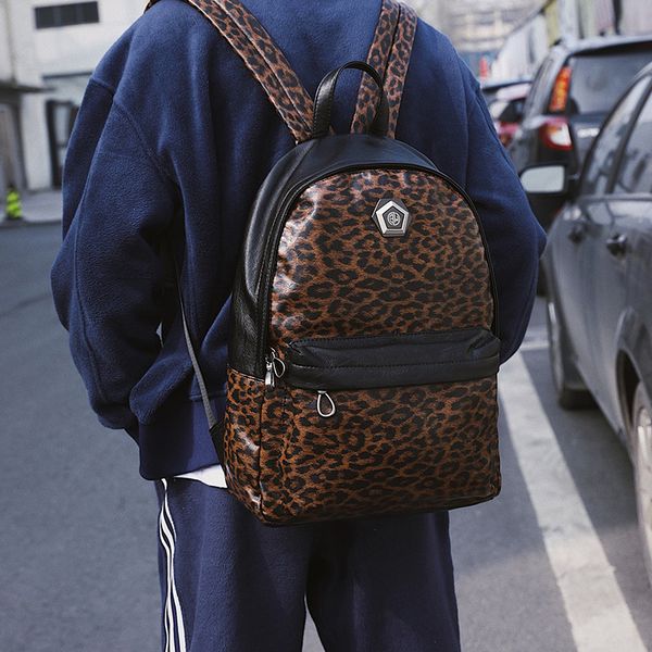 bag handbag rivet college student schoolbag computer backpack korean fashion men's and women's travel camouflage leopard, Black;red
bag handbag rivet college student schoolbag computer backpack korean fashion men's and women's travel camouflage leopard, Black;red