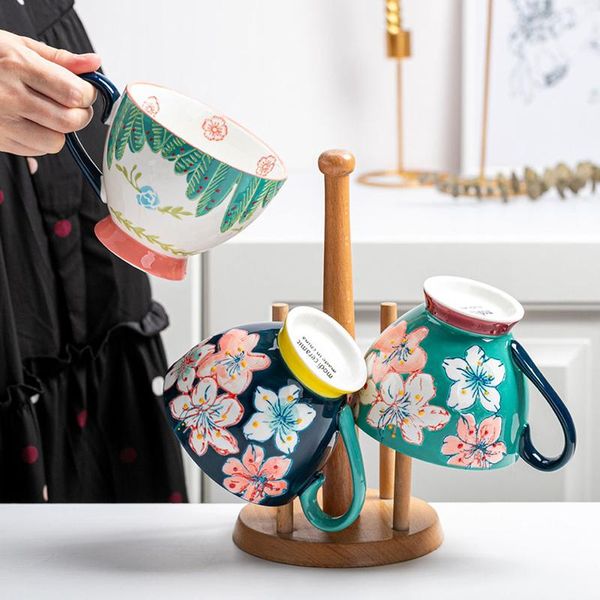 hand painted relief ceramic mug coffee breakfast cup milk women's flower tea creative water mugs
hand painted relief ceramic mug coffee breakfast cup milk women's flower tea creative water mugs