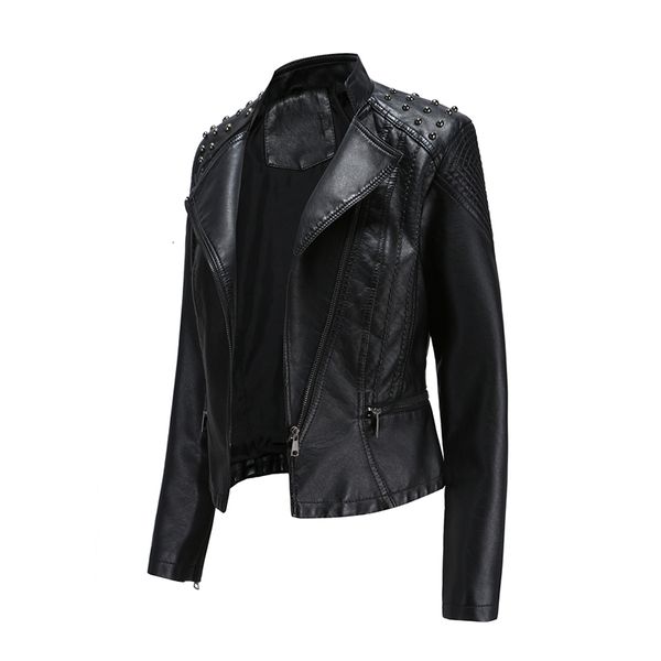 women's jackets leather jacket from the fake plutonium of women autumn long sleeve fashion motorcycle zipper black leather outerwear a0, Black;brown
women's jackets leather jacket from the fake plutonium of women autumn long sleeve fashion motorcycle zipper black leather outerwear a0, Black;brown