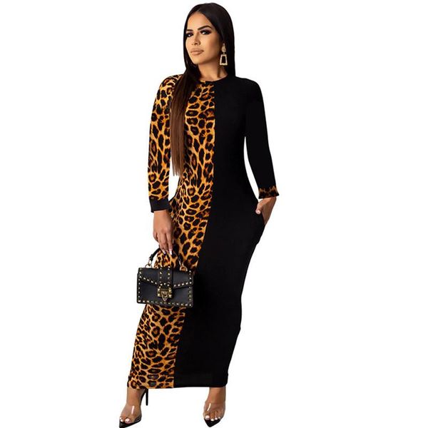 casual dresses plus size leopard patchwork long t shirt dress autumn winter sleeve bodycon maxi female party robe, Black;gray
casual dresses plus size leopard patchwork long t shirt dress autumn winter sleeve bodycon maxi female party robe, Black;gray