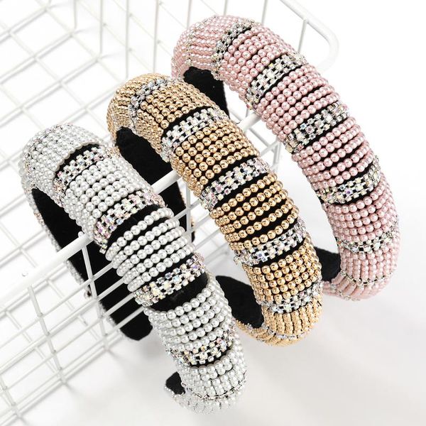 hair clips & barrettes 2021 fashion alloy inlaid rhinestone ccb beads elegant and simple home headband accessories, Golden;silver
hair clips & barrettes 2021 fashion alloy inlaid rhinestone ccb beads elegant and simple home headband accessories, Golden;silver