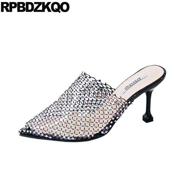 crystal stiletto slides slippers high heels rhinestone pumps runway diamond mules luxury shoes women designer black sandals 2021
crystal stiletto slides slippers high heels rhinestone pumps runway diamond mules luxury shoes women designer black sandals 2021