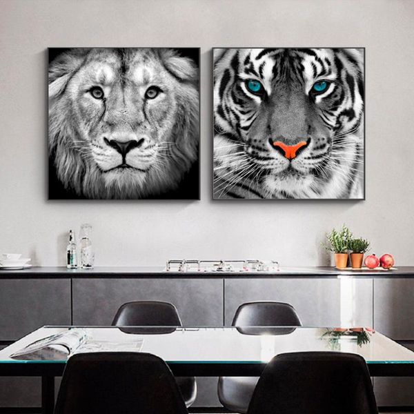 paintings animal face fierce eyes close-up lion tiger leopard canvas painting poster wall art printmaking printing artist home decoration
paintings animal face fierce eyes close-up lion tiger leopard canvas painting poster wall art printmaking printing artist home decoration