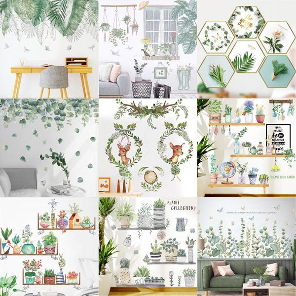 wall stickers tropical leaves nordic style sticker for living room bedroom background wallpaper plants flowers door decor
wall stickers tropical leaves nordic style sticker for living room bedroom background wallpaper plants flowers door decor