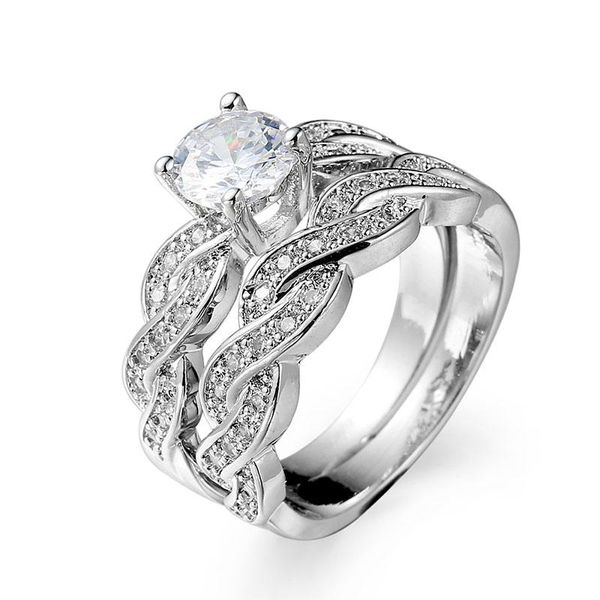 wedding rings luxury zircon engagement silver for women fashion rhinestone hollow couple ring female jewelry anillos gifts, Slivery;golden
wedding rings luxury zircon engagement silver for women fashion rhinestone hollow couple ring female jewelry anillos gifts, Slivery;golden