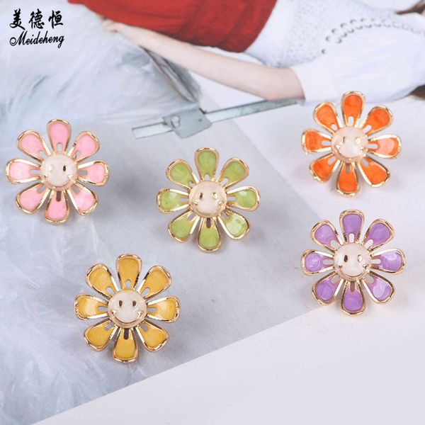 hairpin acrylic beads jewelry simple production headdress hairpin versatile diy through-hole sun smiley face flower, Golden;silver
hairpin acrylic beads jewelry simple production headdress hairpin versatile diy through-hole sun smiley face flower, Golden;silver