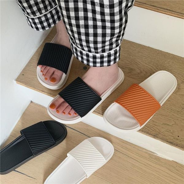 slippers ins style summer women soft bottom bathroom anti-slip sandals couple home simplicity concise outdoor beach slides shoes, Black
slippers ins style summer women soft bottom bathroom anti-slip sandals couple home simplicity concise outdoor beach slides shoes, Black