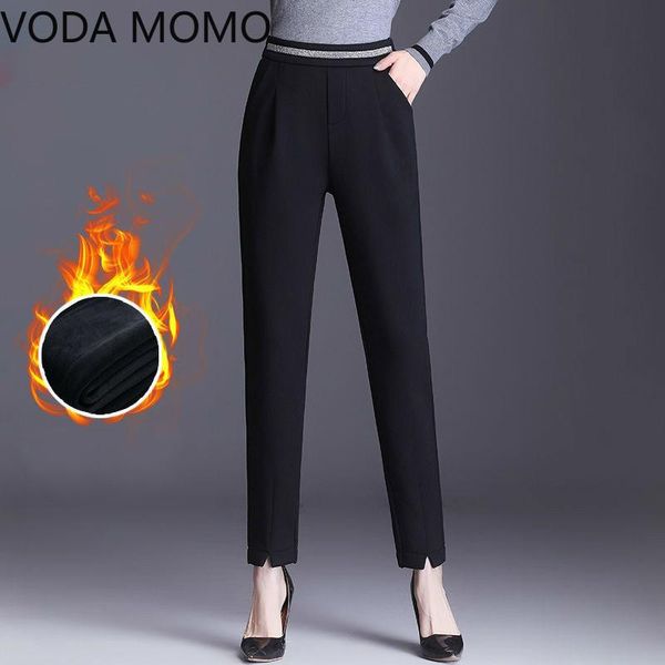 winter double thicken velvet skinny women's pants high elastic waist stretch slim trousers female office harempants & capris, Black;white
winter double thicken velvet skinny women's pants high elastic waist stretch slim trousers female office harempants & capris, Black;white