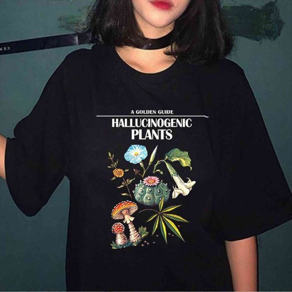 summer harajuku print big women t shirt size hallucinogenic plants ulzzang short sleeved tees letters loose fun, White
summer harajuku print big women t shirt size hallucinogenic plants ulzzang short sleeved tees letters loose fun, White