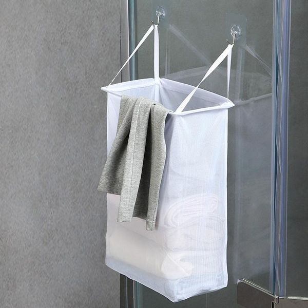 laundry bags wall-mounted simplicity basket dirty clothes hanging storage bag for bathroom balcony
laundry bags wall-mounted simplicity basket dirty clothes hanging storage bag for bathroom balcony