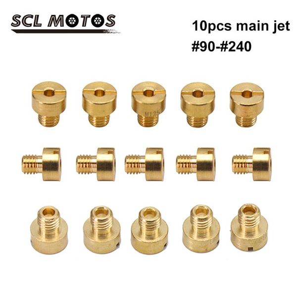 motorcycle fuel system scl motos 10pcs carburetor main jets set thread injector nozzle #90-#240 for hs40 hsr42 tm36 vm16 vm29 carb moto
motorcycle fuel system scl motos 10pcs carburetor main jets set thread injector nozzle #90-#240 for hs40 hsr42 tm36 vm16 vm29 carb moto
