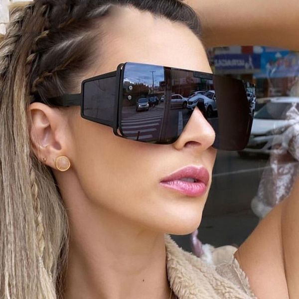 sunglasses 2021 european and american square big frame retro women street pography travel seaside fashion items vintage, White;black
sunglasses 2021 european and american square big frame retro women street pography travel seaside fashion items vintage, White;black