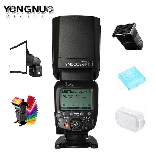 original yongnuo yn600ex-rt ii 2.4g wireless hss 1/8000s masterl flash speedlite for camera as 600ex-rt yn600ex rt flashes
original yongnuo yn600ex-rt ii 2.4g wireless hss 1/8000s masterl flash speedlite for camera as 600ex-rt yn600ex rt flashes