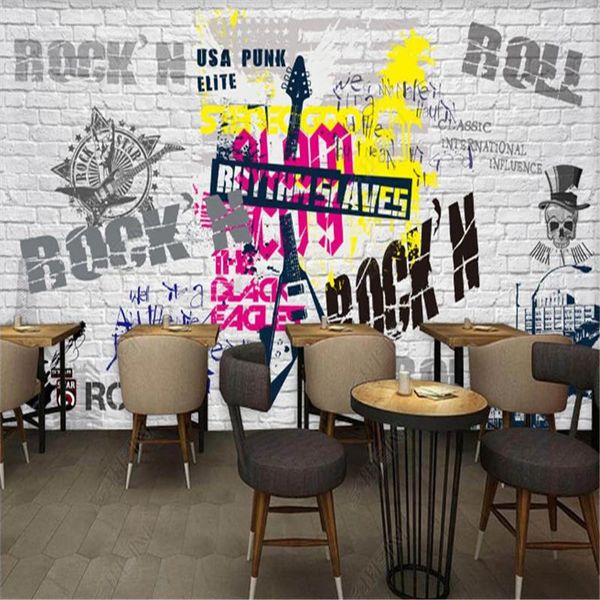 wallpapers european and american mural industrial decoration rock guitar bar ktv background wall paper papel de parede
wallpapers european and american mural industrial decoration rock guitar bar ktv background wall paper papel de parede