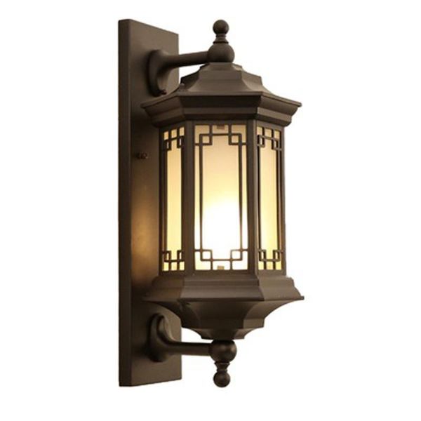 outdoor wall lamps courtyard entrance corridor creative simple waterproof light aisle villa garden lamp