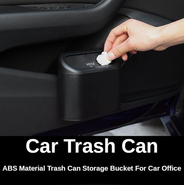 car organizer trash bin hanging vehicle garbage dust case storage box black abs square pressing type can auto interior accessories
car organizer trash bin hanging vehicle garbage dust case storage box black abs square pressing type can auto interior accessories