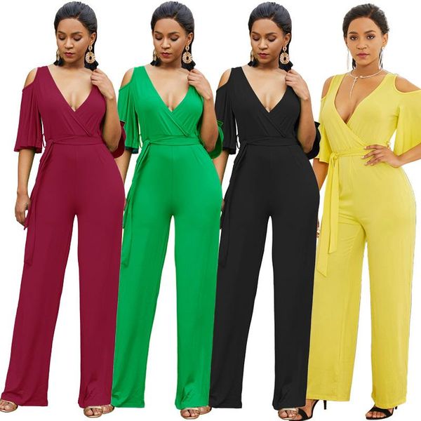 women's jumpsuits & rompers loose strapless recreational pants bodysuit women sashes straight casual, Black;white
women's jumpsuits & rompers loose strapless recreational pants bodysuit women sashes straight casual, Black;white