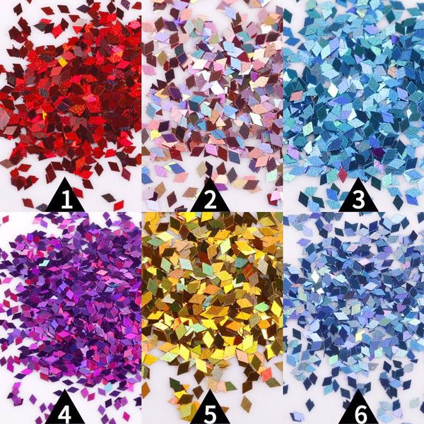 nail art decorations style jewelry sequins 12-color diamond-shaped laser colorful rainbow glitter potherapy, Silver;gold
nail art decorations style jewelry sequins 12-color diamond-shaped laser colorful rainbow glitter potherapy, Silver;gold