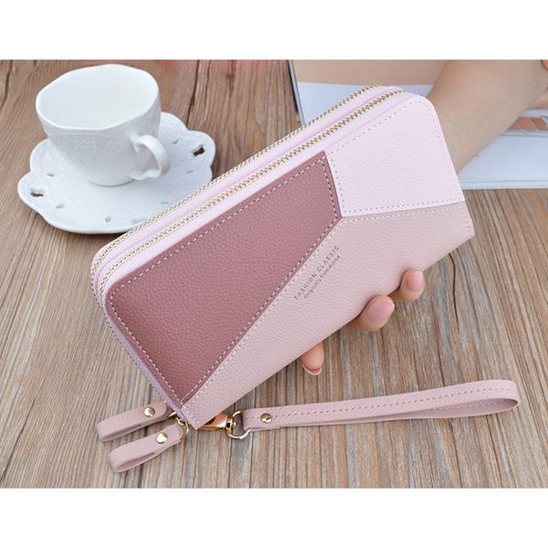 wallets women wallet leather long zipper coin purses tassel design clutch female money holder, Red;black
wallets women wallet leather long zipper coin purses tassel design clutch female money holder, Red;black
