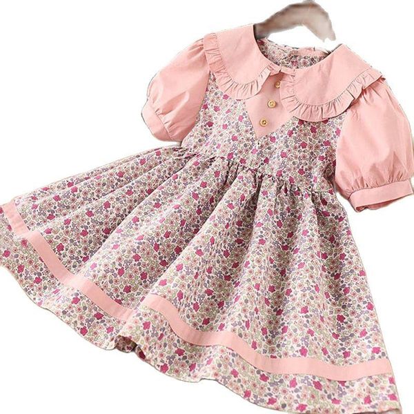 ins easter dress 2021 summer short-sleeve floral lapel baby girl for girls infant clothing 2 3 4 5 6 years girl's dresses, Red;yellow
ins easter dress 2021 summer short-sleeve floral lapel baby girl for girls infant clothing 2 3 4 5 6 years girl's dresses, Red;yellow