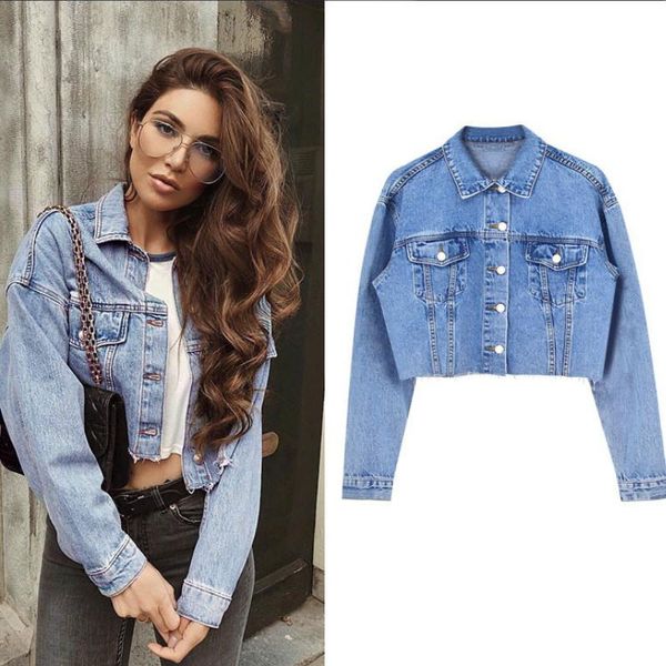 women's jackets jeans for women 2021 autumn denim fall jacket mujer bomber overcoats pantalones vaqueros, Black;brown
women's jackets jeans for women 2021 autumn denim fall jacket mujer bomber overcoats pantalones vaqueros, Black;brown