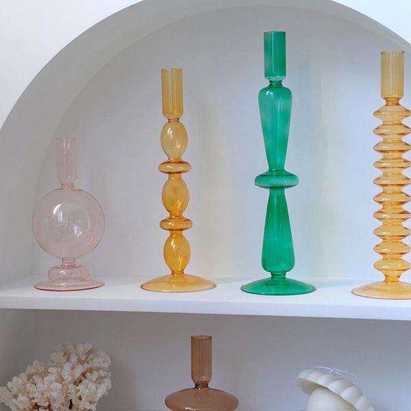 candle holders pillar holder for decorative candlestick modern decor table dining room dry flower vase
candle holders pillar holder for decorative candlestick modern decor table dining room dry flower vase