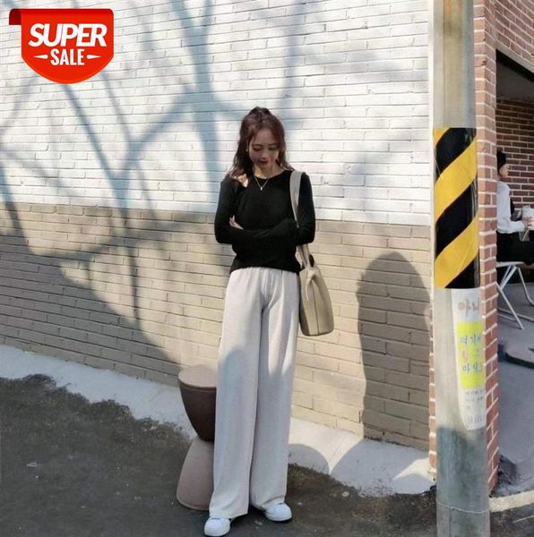 lizhiqi wide-leg pants women's high waist slimming casual drape trousers loose straight-leg 110518 #344g, Black;gray
lizhiqi wide-leg pants women's high waist slimming casual drape trousers loose straight-leg 110518 #344g, Black;gray