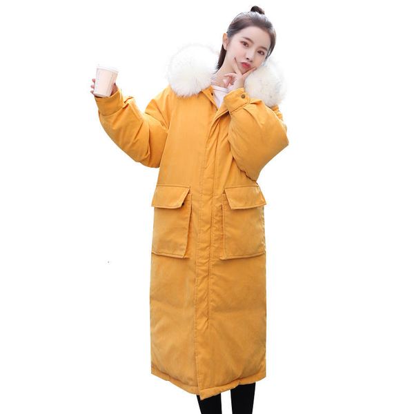 Women's Down & Parkas Long Winter Jacket Parka Loose Hooded Fur Collar Warm Cotton Coat Female Oversized Padded Q1840 TGWA, Black
Women's Down & Parkas Long Winter Jacket Parka Loose Hooded Fur Collar Warm Cotton Coat Female Oversized Padded Q1840 TGWA, Black