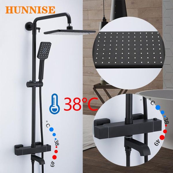 thermostatic shower set black bronze bathroom fixture faucets rainfall head system sets
thermostatic shower set black bronze bathroom fixture faucets rainfall head system sets