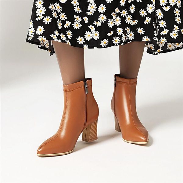 boots ymechic 2021 fashion shoes office autumn winter pointed toe hoof high heel brown white black ankle for women booties
boots ymechic 2021 fashion shoes office autumn winter pointed toe hoof high heel brown white black ankle for women booties