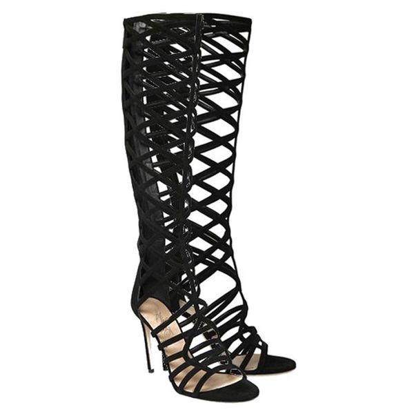 dress shoes 2021 summer high heels sandals knee length roman cool boots black suede zipper gladiator sandalias custom women's pumps
dress shoes 2021 summer high heels sandals knee length roman cool boots black suede zipper gladiator sandalias custom women's pumps