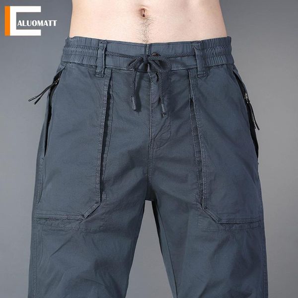men's pants cargo mens casual trousers male fashion military uniforms high-quality drawstring tooling trouser streetwear 38, Black
men's pants cargo mens casual trousers male fashion military uniforms high-quality drawstring tooling trouser streetwear 38, Black