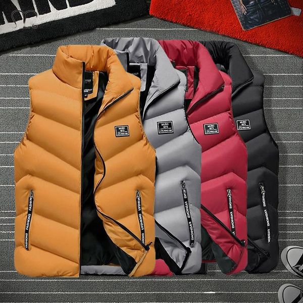 men's jackets mens waistcoat autumn warm sleeveless jacket male winter casual vests big size brand clothing vest veste homme sportwear, Black;brown
men's jackets mens waistcoat autumn warm sleeveless jacket male winter casual vests big size brand clothing vest veste homme sportwear, Black;brown