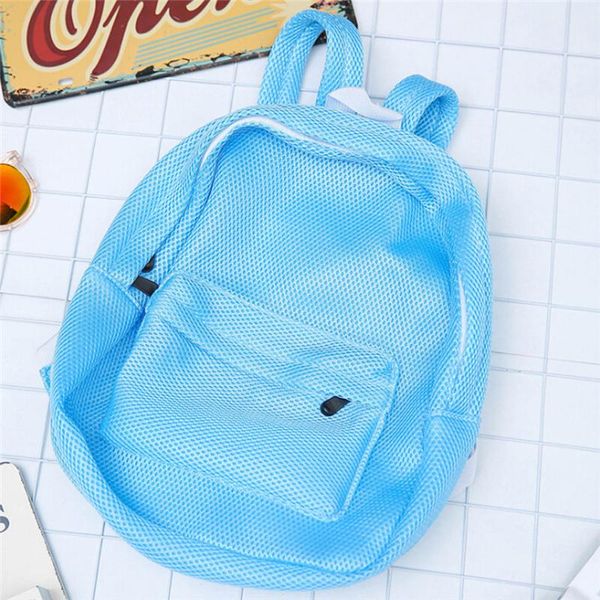 backpack women's blue summer creativity hollow mesh fashion large capacity ladies with wide shoulder strap women 2021
backpack women's blue summer creativity hollow mesh fashion large capacity ladies with wide shoulder strap women 2021