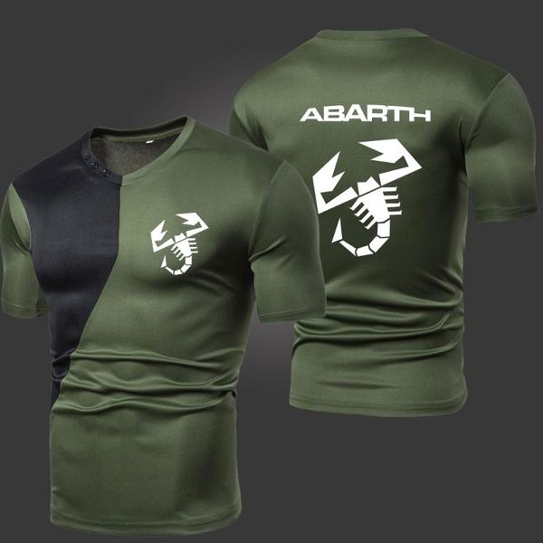 men's t-shirts summer abarth solid color splicing casual breathable sports slim fitting short sleeve v-neck spotswear, White;black
men's t-shirts summer abarth solid color splicing casual breathable sports slim fitting short sleeve v-neck spotswear, White;black