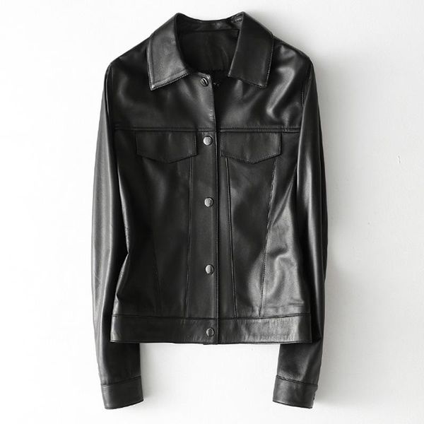 women's jackets long term in stock leather jacket women haining sheep 2021 spring short casual coat, Black;brown
women's jackets long term in stock leather jacket women haining sheep 2021 spring short casual coat, Black;brown