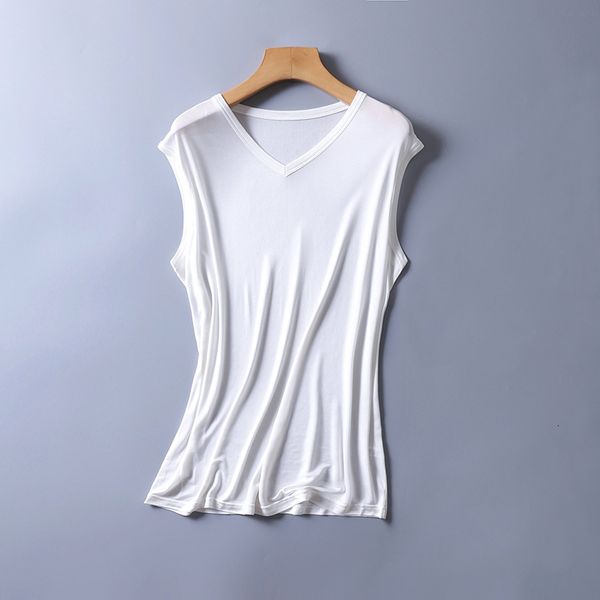 tanks men' silk 50% viscose t-shirts vest sleeveless v neck solid colors l xl 2xl xs206, White;black
tanks men' silk 50% viscose t-shirts vest sleeveless v neck solid colors l xl 2xl xs206, White;black