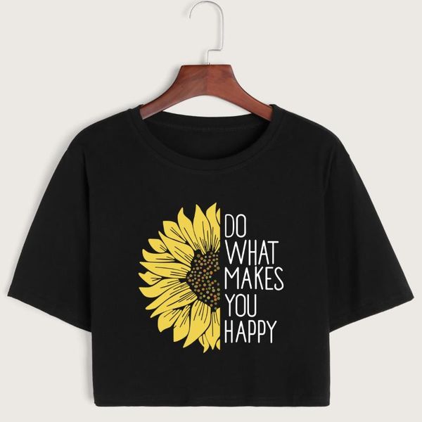 women's t-shirt sunflower flowers crop shirt cropped tee summer short sleeve cotton female girls graphic t-shirts, White
women's t-shirt sunflower flowers crop shirt cropped tee summer short sleeve cotton female girls graphic t-shirts, White