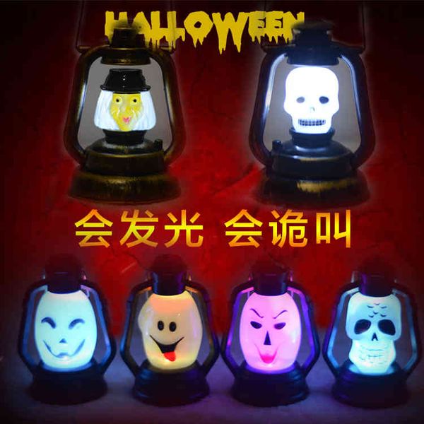 factory outlet party decoration halloween children's gift kerosene lamp luminous scream flash witch horse lantern p 
factory outlet party decoration halloween children's gift kerosene lamp luminous scream flash witch horse lantern p