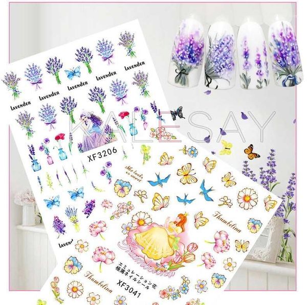 princess flower faerie nail sticker for design decoration lavender art stickers decals back glue on nails manicure1, Black
princess flower faerie nail sticker for design decoration lavender art stickers decals back glue on nails manicure1, Black