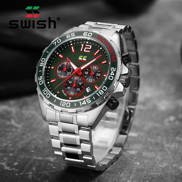 wristwatches swish 2021 design mens watches men brand quartz wristwatchwaterproof clock gift relogio masculino, Slivery;brown
wristwatches swish 2021 design mens watches men brand quartz wristwatchwaterproof clock gift relogio masculino, Slivery;brown