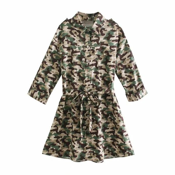summer women camouflage printing mini shirt dress female three quarter sleeve clothes casual lady loose vestido d7592 dresses, Black;gray
summer women camouflage printing mini shirt dress female three quarter sleeve clothes casual lady loose vestido d7592 dresses, Black;gray