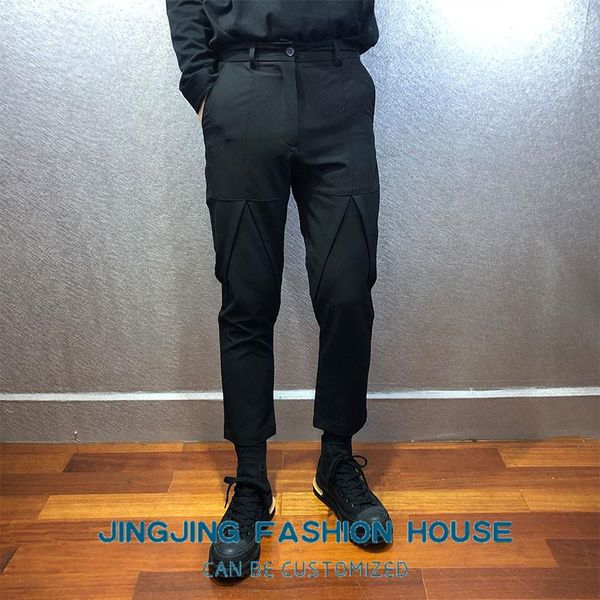 s-6xl2021 spring and autumn designer fork cut loose nine points of trousers british fashion casual men men's pants, Black
s-6xl2021 spring and autumn designer fork cut loose nine points of trousers british fashion casual men men's pants, Black