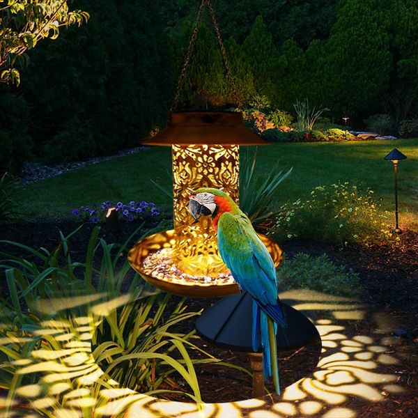 other bird supplies solar energy feeder led lights bronze metal tray outdoor garden hanging waterproof balcony
other bird supplies solar energy feeder led lights bronze metal tray outdoor garden hanging waterproof balcony
